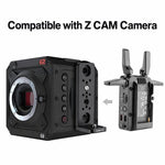 FOMITO For Z CAM Camera Cage Wireless Video Transmitter L-Shaped Bracket Expansion Mount, Stand, Stand + V-shaped Triangular Clamping Plate