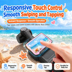 For Insta360 Luna Ultra Cute Screen Protector Tempered Glass Anti-Glare Lens Film Kit
