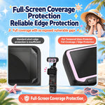 For Insta360 Luna Ultra Cute Screen Protector Tempered Glass Anti-Glare Lens Film Kit