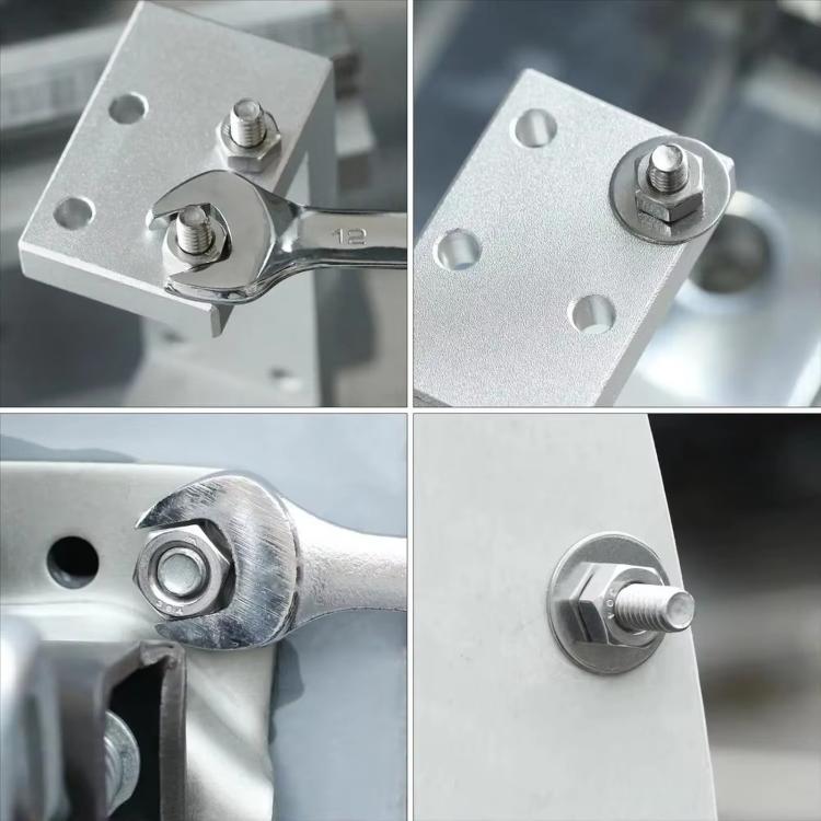 304 Stainless Steel Hex Nuts Assortment Kit M2-M10 Metric Hexagon Threaded Nut Set, 220 PCS/Box, 315 PCS/Box