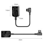 FOMITO PD 100W V-Mount Battery Charger D-Tap To Type-C Adapter, D-Tap To Type-C Adapter