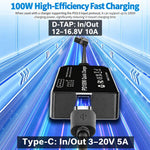FOMITO PD 100W V-Mount Battery Charger D-Tap To Type-C Adapter, D-Tap To Type-C Adapter