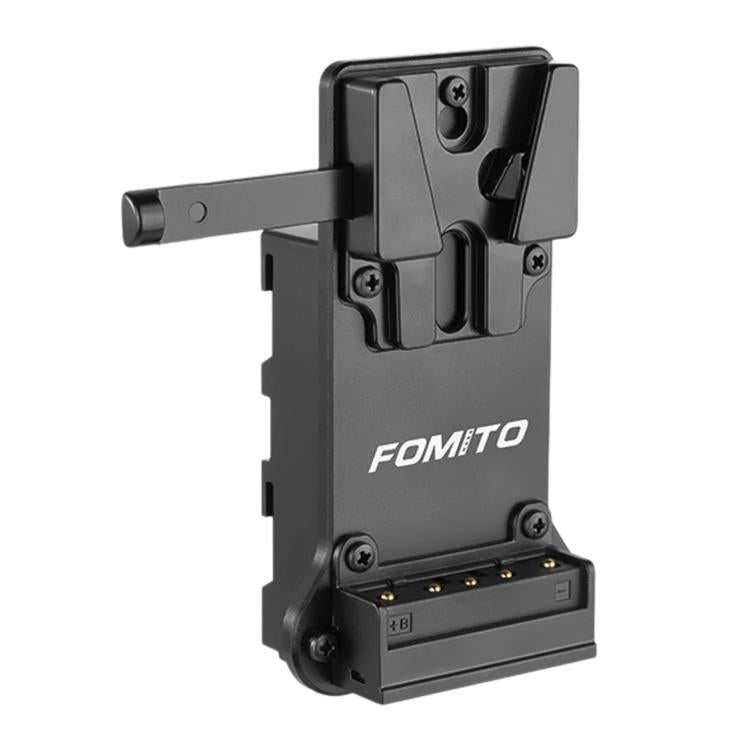 FOMITO NP-F Battery Plate To V-Mount Power Adapter For Monitor & Wireless Video Transmitter, NP-F Battery Plate To V-Mount Power Adapter