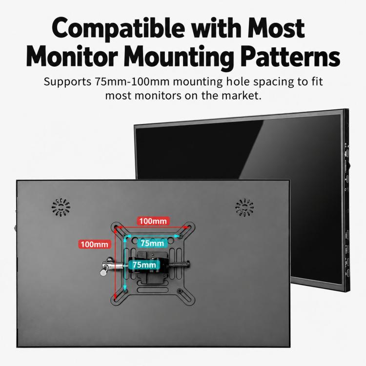 FOMITO Adjustable V-Mount Quick Release Monitor Bracket, V-Mount Monitor Bracket