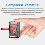 FOMITO VK-03R V-Mount Battery Hanging Plate Photography Expansion Accessory