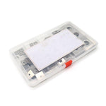 304 Stainless Steel Square Flat Washer Kit M3 M4 M5 M6 M8 M10 M14 Thick Square Plate Washers, 107 PCS/Box