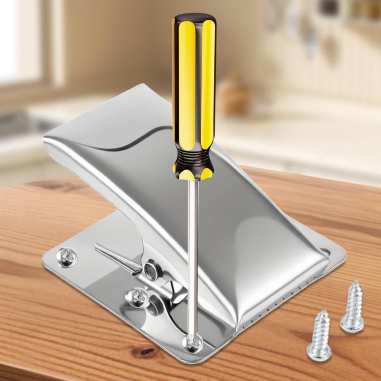 Stainless Steel Fish Fillet Clamp for Cutting Board Fish Tail Cleaning Gripper, Without Protective Sleeve, With Black Sleeve, With Red Sleeve, With Green Sleeve