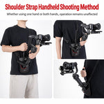 FOMITO Photography Stabilizer Assist Bag Camera Anti-Shock Weight-Relief Pouch, Bag, Dual Shoulder Straps + Bag