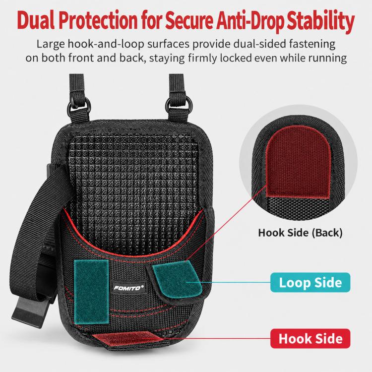 FOMITO Photography Stabilizer Assist Bag Camera Anti-Shock Weight-Relief Pouch, Bag, Dual Shoulder Straps + Bag