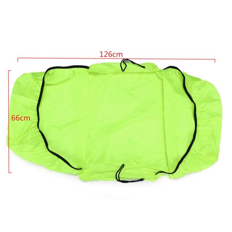 Waterproof Bicycle Pannier Rain Cover High Visibility Dustproof Rear Rack Bag Cover for Mountain & Road Bikes