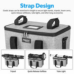 Foldable Multi-Function Photography Light Storage Bag Thickened Adjustable Camera Handheld Case, AB-20