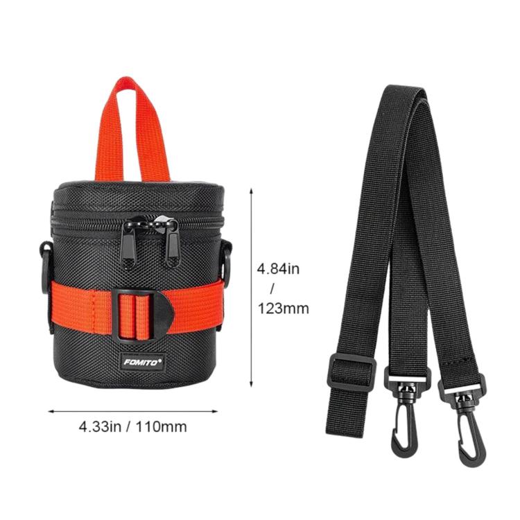 FOMITO Handheld & Waist-Hung Portable Lens Bag For Mirrorless And DSLR Cameras, Small Black, Small Grey, Medium Black, Medium Grey, With Digital Display Medium Black, With Digital Display Medium Grey