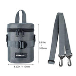 FOMITO Handheld & Waist-Hung Portable Lens Bag For Mirrorless And DSLR Cameras, Small Black, Small Grey, Medium Black, Medium Grey, With Digital Display Medium Black, With Digital Display Medium Grey
