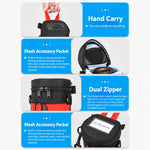 FOMITO Handheld & Waist-Hung Portable Lens Bag For Mirrorless And DSLR Cameras, Small Black, Small Grey, Medium Black, Medium Grey, With Digital Display Medium Black, With Digital Display Medium Grey