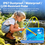ES09 Kids Endoscope Camera 2.4 inch Screen Inspection Scope IP67 Waterproof Snake Camera Toy