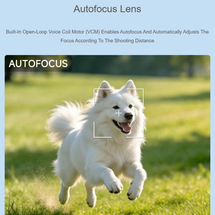 IMX563 12MP OIS USB Camera Autofocus Dual-Axis Optical Image Stabilization (OIS) USB 2.0 Type-C Port, 35687