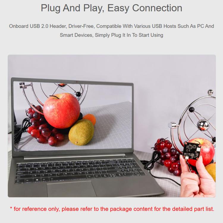 PS5268 2MP M12 Camera Module Type B USB 2.0 Header High Dynamic Range, 35496