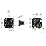 PS5268 2MP M12 Camera Module Type B USB 2.0 Header High Dynamic Range, 35496