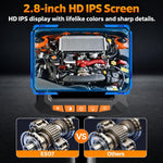 Industrial Endoscope Camera 2.8 inch IPS Inspection Scope IP67 Waterproof Borescope, ES07