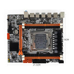 Yingjie X99D3M LGA 2011-3 Micro-ATX Motherboard For Intel Xeon E5 V3 Series CPUs, X99D3M