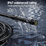 ES01 Industrial Endoscope Camera 4.3 inch IPS Inspection Scope IP67 Waterproof Borescope, No Memory Card, With 32GB Memory Card