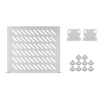 WAVESHARE For HomeRack 10 inch Cabinet Accessories, 0.5U 12-Port Blank Patch Panel, 1U 10-Port Universal Patch Panel, 1U Brush Cable Management Panel, 1U SBC Shelf, 1U Universal Large Shelf with Support Brackets, 1U Blank Panel, 50 PCS/Pack M4x6mm Screws