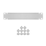 WAVESHARE For HomeRack 10 inch Cabinet Accessories, 0.5U 12-Port Blank Patch Panel, 1U 10-Port Universal Patch Panel, 1U Brush Cable Management Panel, 1U SBC Shelf, 1U Universal Large Shelf with Support Brackets, 1U Blank Panel, 50 PCS/Pack M4x6mm Screws