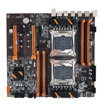 Yingjie X99 Dual LGA 2011-3 Workstation Motherboard 8x DDR4 DIMM Slots, X99