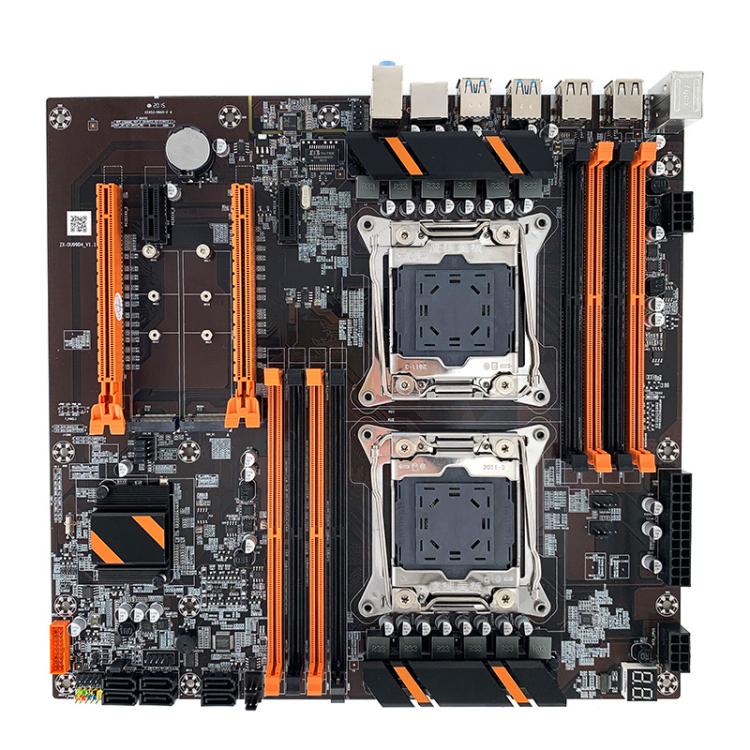 Yingjie X99 Dual LGA 2011-3 Workstation Motherboard 8x DDR4 DIMM Slots, X99