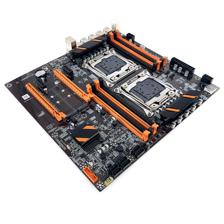 Yingjie X99 Dual LGA 2011-3 Workstation Motherboard 8x DDR4 DIMM Slots, X99