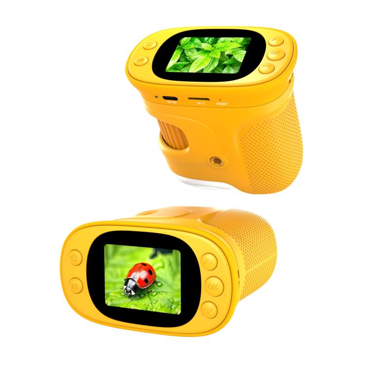 CM10 Kids Digital Microscope 2.0 Inch Screen Handheld Scope 8 LED Light Science Toy, CM10