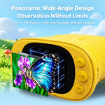 CM10 Kids Digital Microscope 2.0 Inch Screen Handheld Scope 8 LED Light Science Toy, CM10