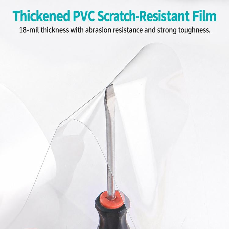 Universal Bicycle Frame Protection Film Set Clear TPU Anti-Scratch Frame Guard Stickers