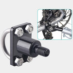 Universal Bike Trailer Hitch Coupler Heavy Duty Steel Bicycle Trailer Attachment Connector Replacement, Standard Kit, 2 Long & 2 Short U-Bolts Set