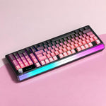 LANGTU L99 Gaming Keyboard 98 Keys Silent Membrane RGB Keyboard With Smart Display, Wired White Pudding, Wired BlackBerry, Wired Frosted Peach, Tri-Mode 5000mAh BlackBerry, Tri-Mode 5000mAh Frosted Peach, Tri-Mode 12000mAh BlackBerry                   ...