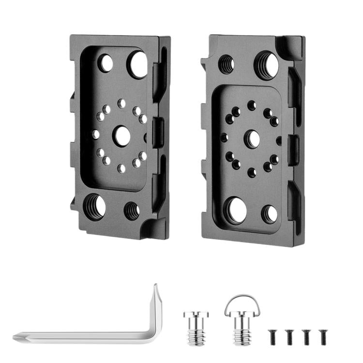 90/180 Degree Adjustable Dual-Sided Mounting Plate For Monitor LED Light, FOMITO NP-F1, FOMITO NP-F2, FOMITO NP-F3