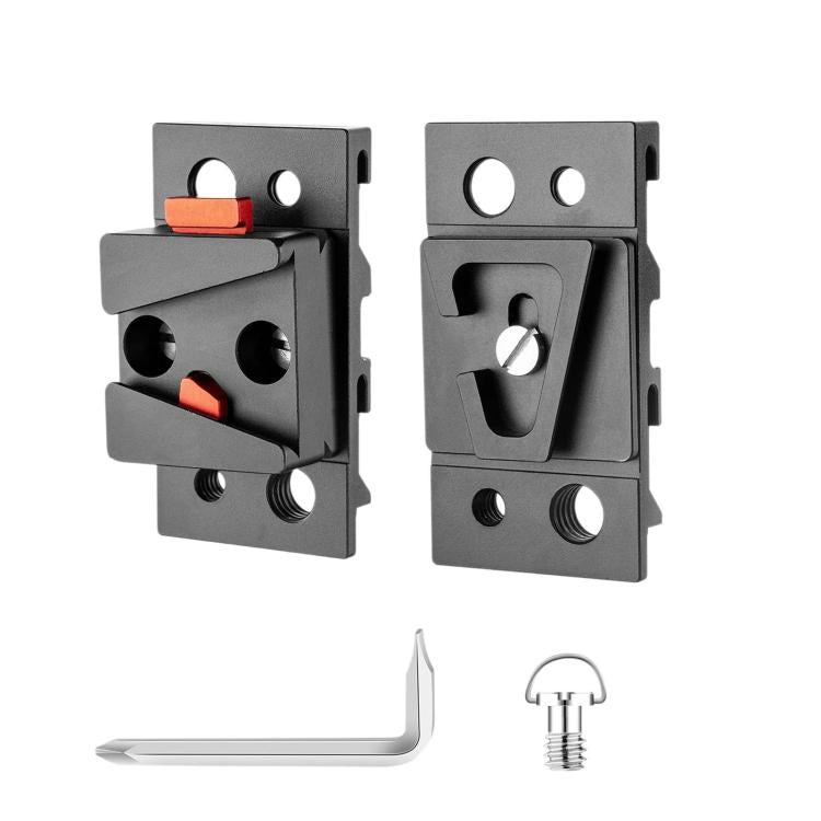 90/180 Degree Adjustable Dual-Sided Mounting Plate For Monitor LED Light, FOMITO NP-F1, FOMITO NP-F2, FOMITO NP-F3