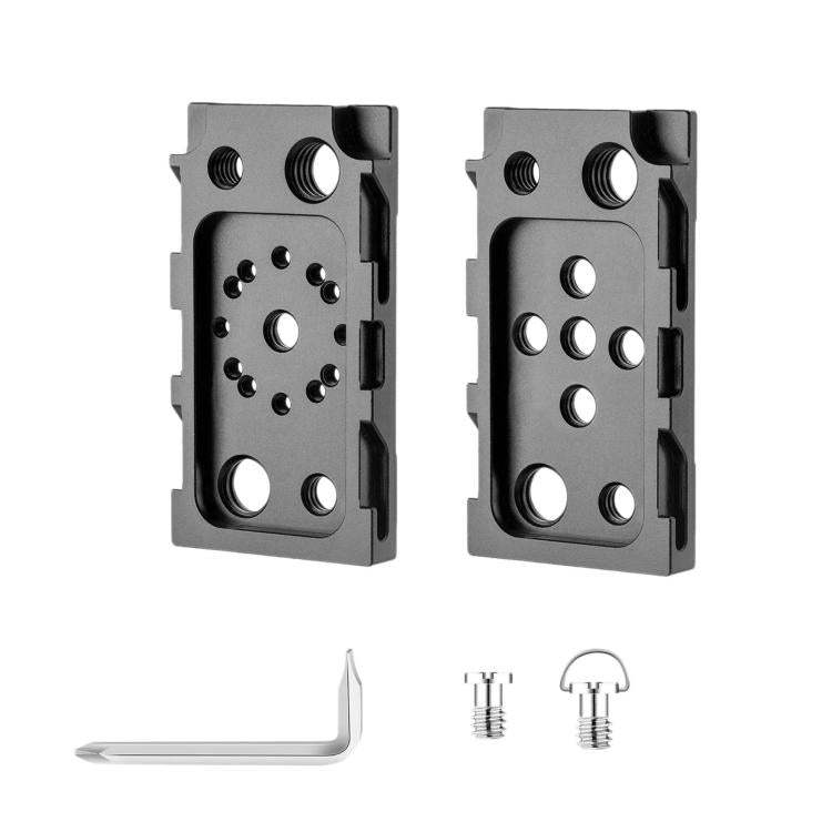 90/180 Degree Adjustable Dual-Sided Mounting Plate For Monitor LED Light, FOMITO NP-F1, FOMITO NP-F2, FOMITO NP-F3