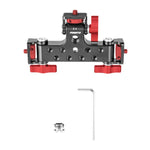 FOMITO Aluminum Alloy Three-Position Live Streaming Tripod Head Base
