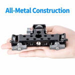 FOMITO Aluminum Alloy Three-Position Live Streaming Tripod Head Base