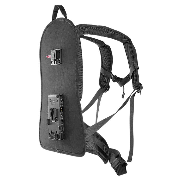 FOMITO Live Streaming V-Mount Battery Backpack Hanging Plate Mobile Wireless Video & Cloud Switcher Back Frame