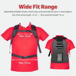 FOMITO Live Streaming V-Mount Battery Backpack Hanging Plate Mobile Wireless Video & Cloud Switcher Back Frame
