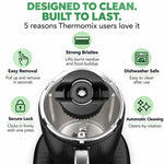 For Thermomix TM7 / TM6 / TM5 Automatic Bow Cleaning Brush Attachment Mixing Bowl Scrubber, Bow Cleaning Brush