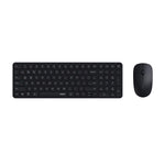 Rapoo Ultra-Thin Multi-Device Wireless Keyboard Mouse Combo, Bluetooth 5.0/2.4G Silent Desktop Set, 9000S White 78-Key, 9300S Dark Gray 99-Key, 9000S Dark Gray 78-Key, 9300S White 99-Key