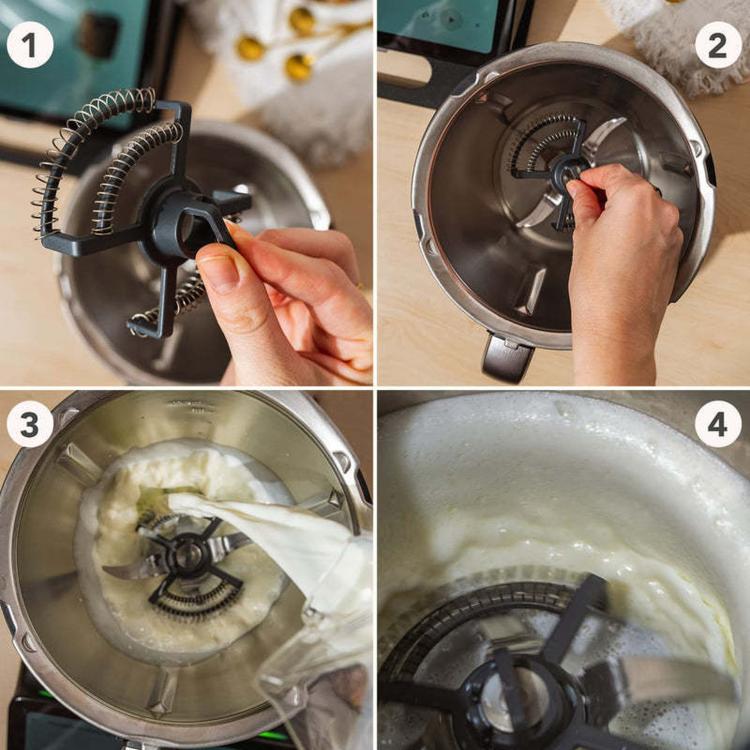 Milk Frother Attachment For Thermomix TM7 / TM6 / TM5 / TM31 Whisk Tool