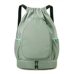 Portable Oxford Cloth Badminton Backpack Sports Drawstring Bag