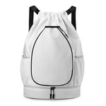 Portable Oxford Cloth Badminton Backpack Sports Drawstring Bag