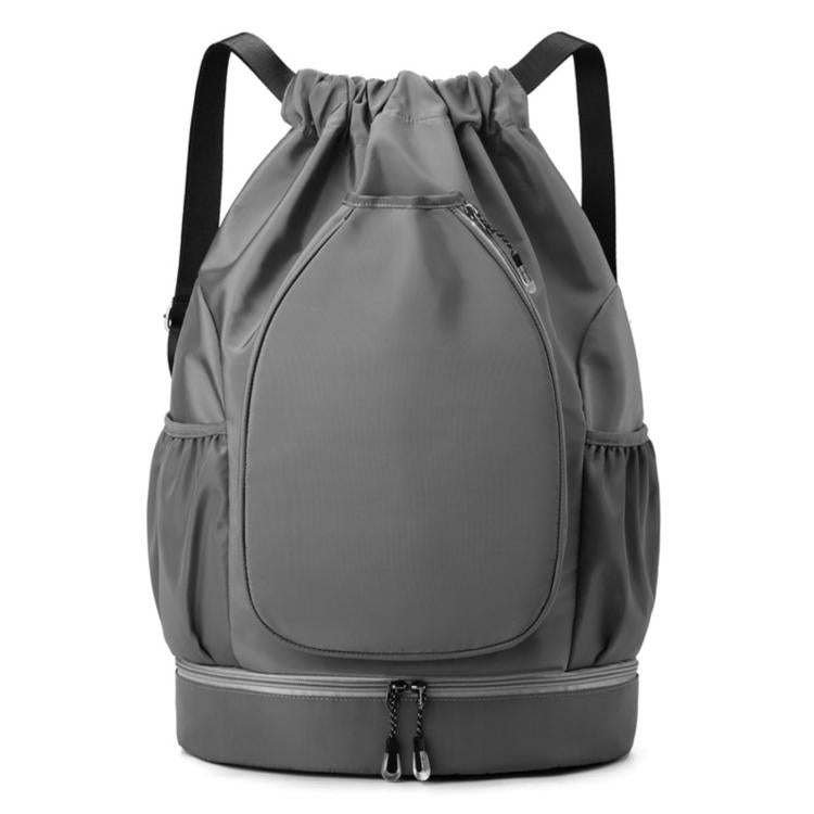 Portable Oxford Cloth Badminton Backpack Sports Drawstring Bag