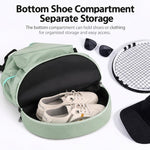 Portable Oxford Cloth Badminton Backpack Sports Drawstring Bag