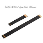 FPC Cable 0.5mm Pitch Opposite-Side Gold-Plated Contacts, EMI Shielding, Waveshare 20PIN 60mm, Waveshare 20PIN 120mm